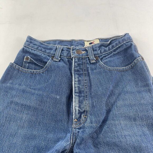 VTG Calvin Klein Union Womens Jeans size 9 Ladies High Rise Straight Denim Pant - Picture 7 of 12